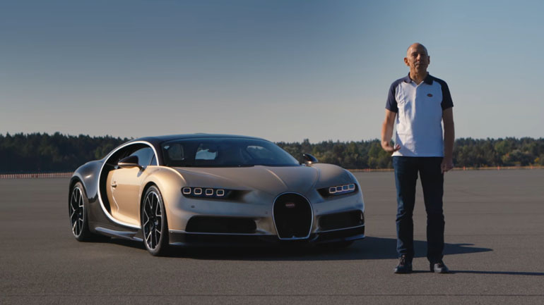 Ο κορυφαίος δοκιμαστής αποκαλύπτει τα μυστικά της Bugatti Chiron